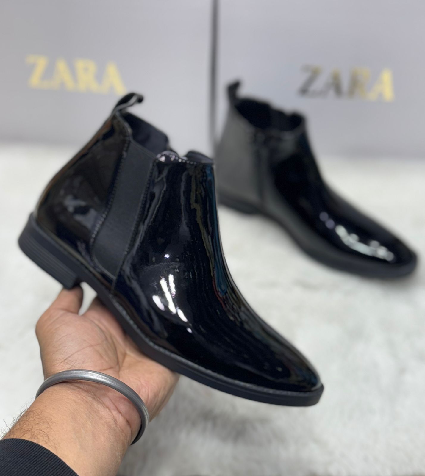 ZARA ZIP Chelsea Boots