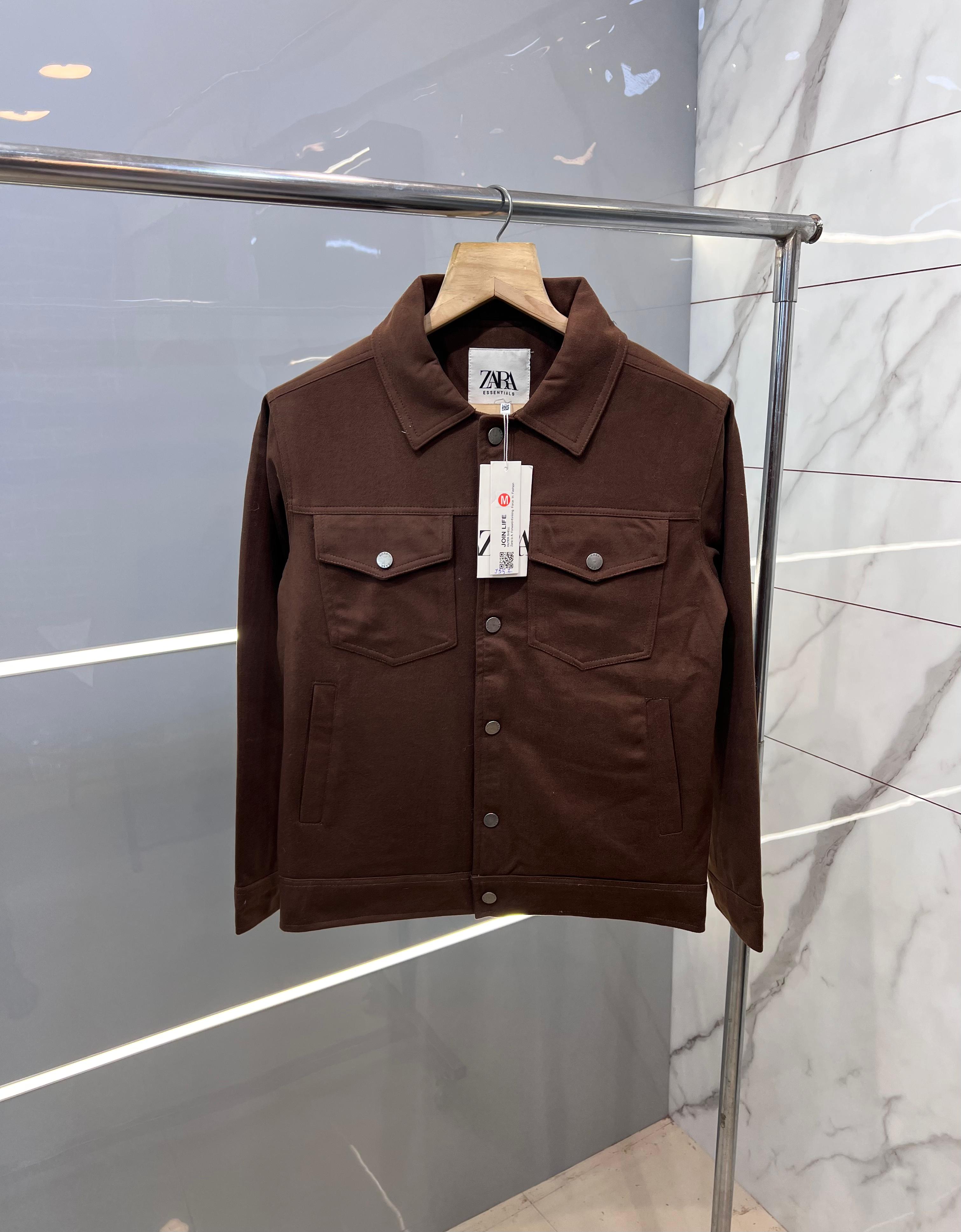 ZARA  PREMIUM CLASSIC BUTTON STYLE SHACKET